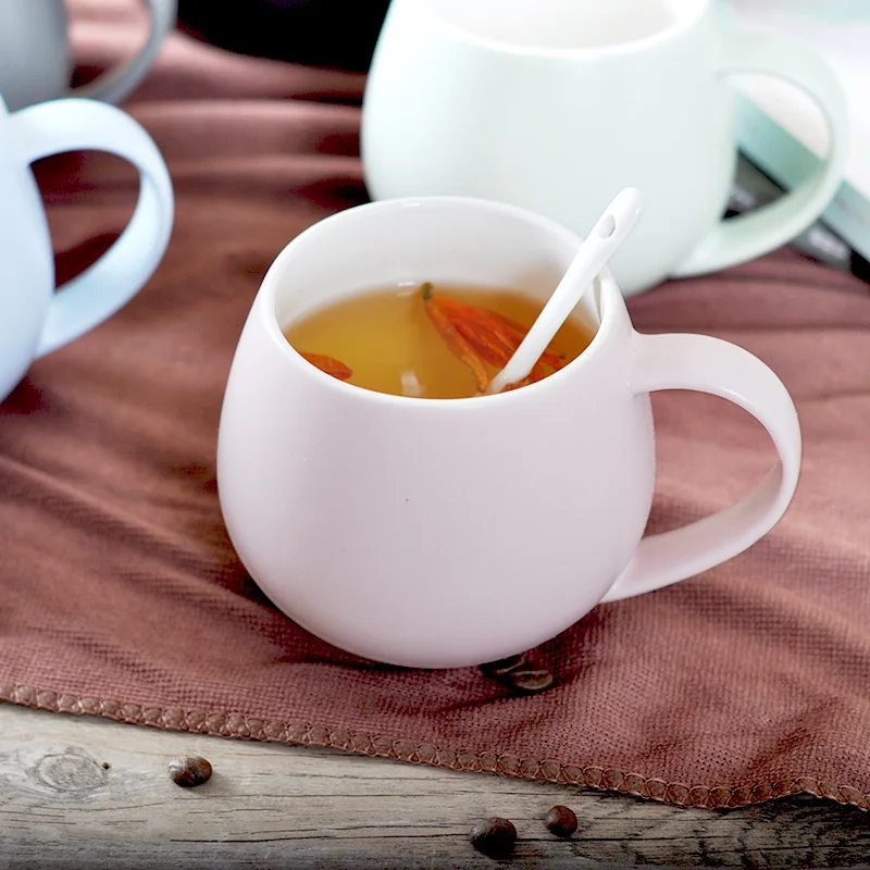 2021 quality custom cute lovely matt colored porcelain coffee cup blank candy colorful ceramic mug with logo or pattern