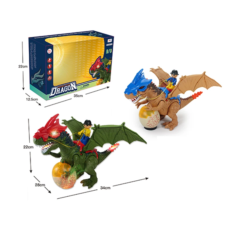 Children Toys Electric Walking Simulation Dinosaur Plastic Battery Operated Dinosaur Toys With Light