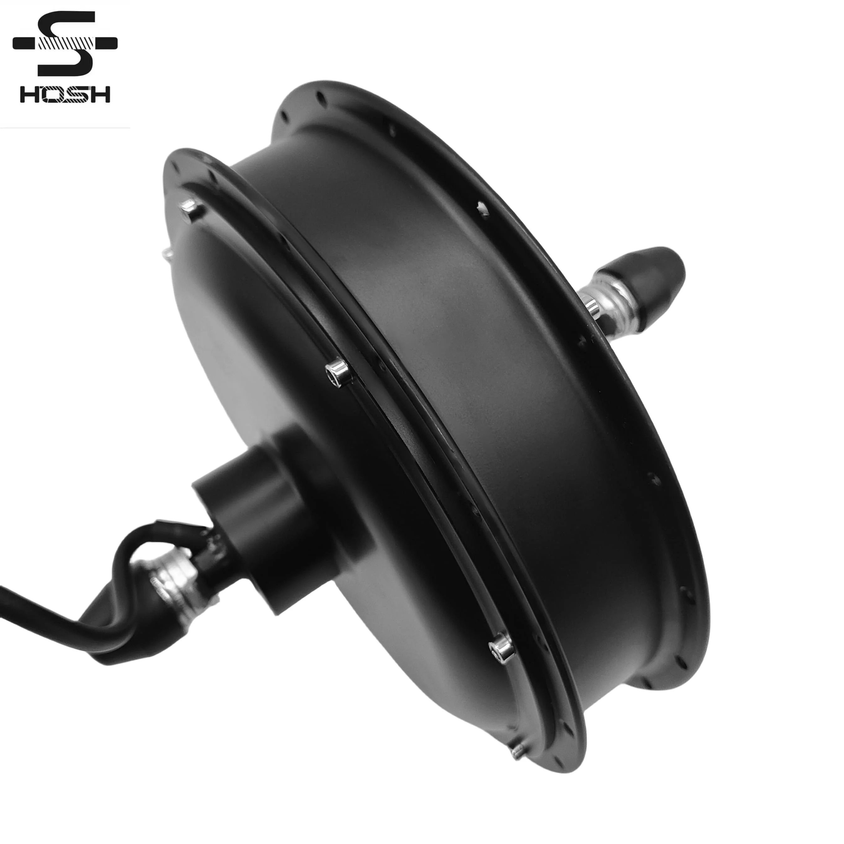 HOSH DDR-3K Brushless Gear Hub Rear Motor 48V 60V 70V 1500W Electric Bicycle Black Double Brushless Motor for E Bike with Chain