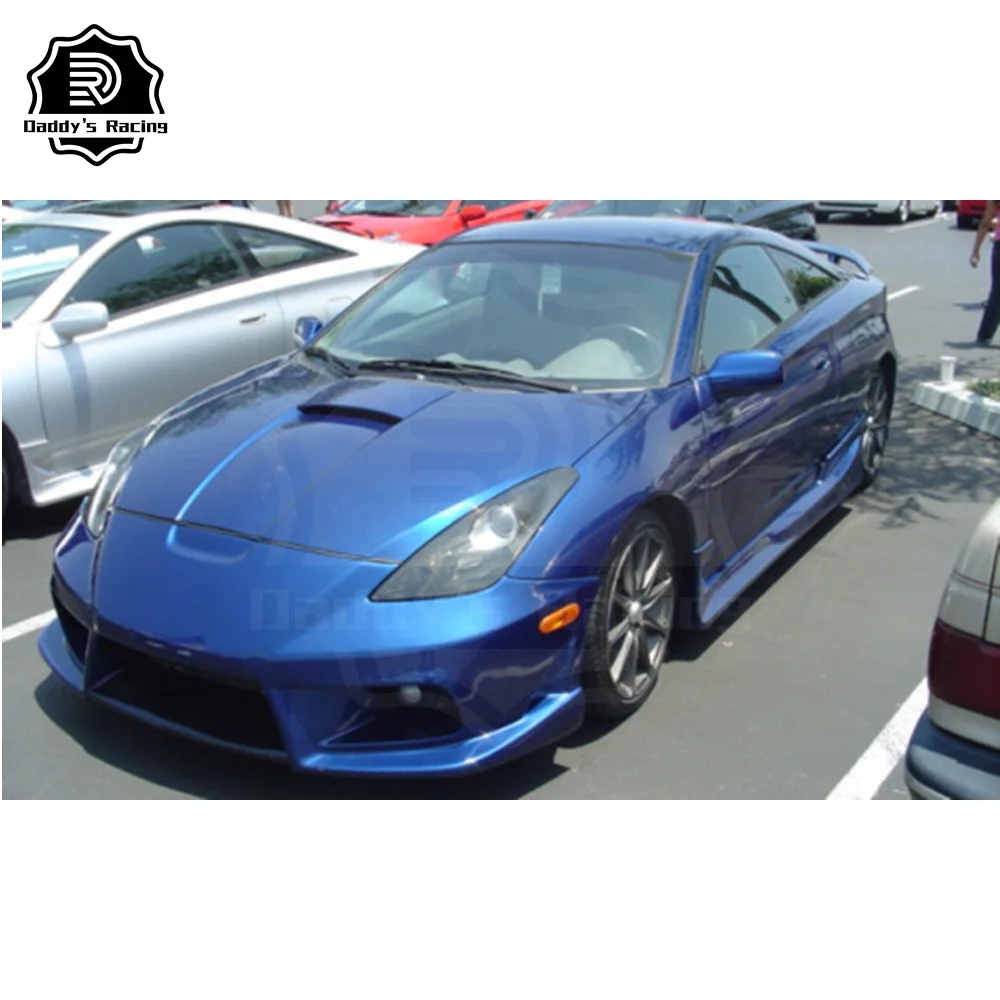 Комплект из стекловолокна BMX для Toyota Celica 00-05 высококачественные боковые юбки переднего и заднего