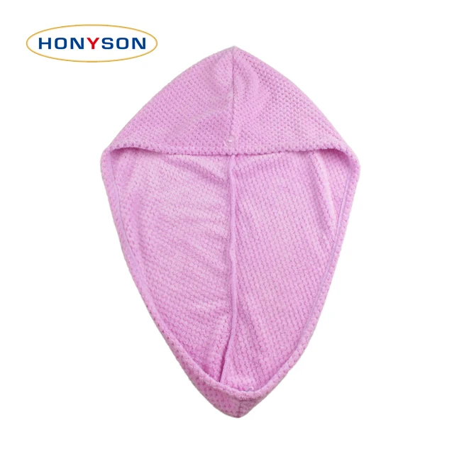 Microfiber Waffle Weave Spa Salon Hair Wrap Towel turban waffle towels