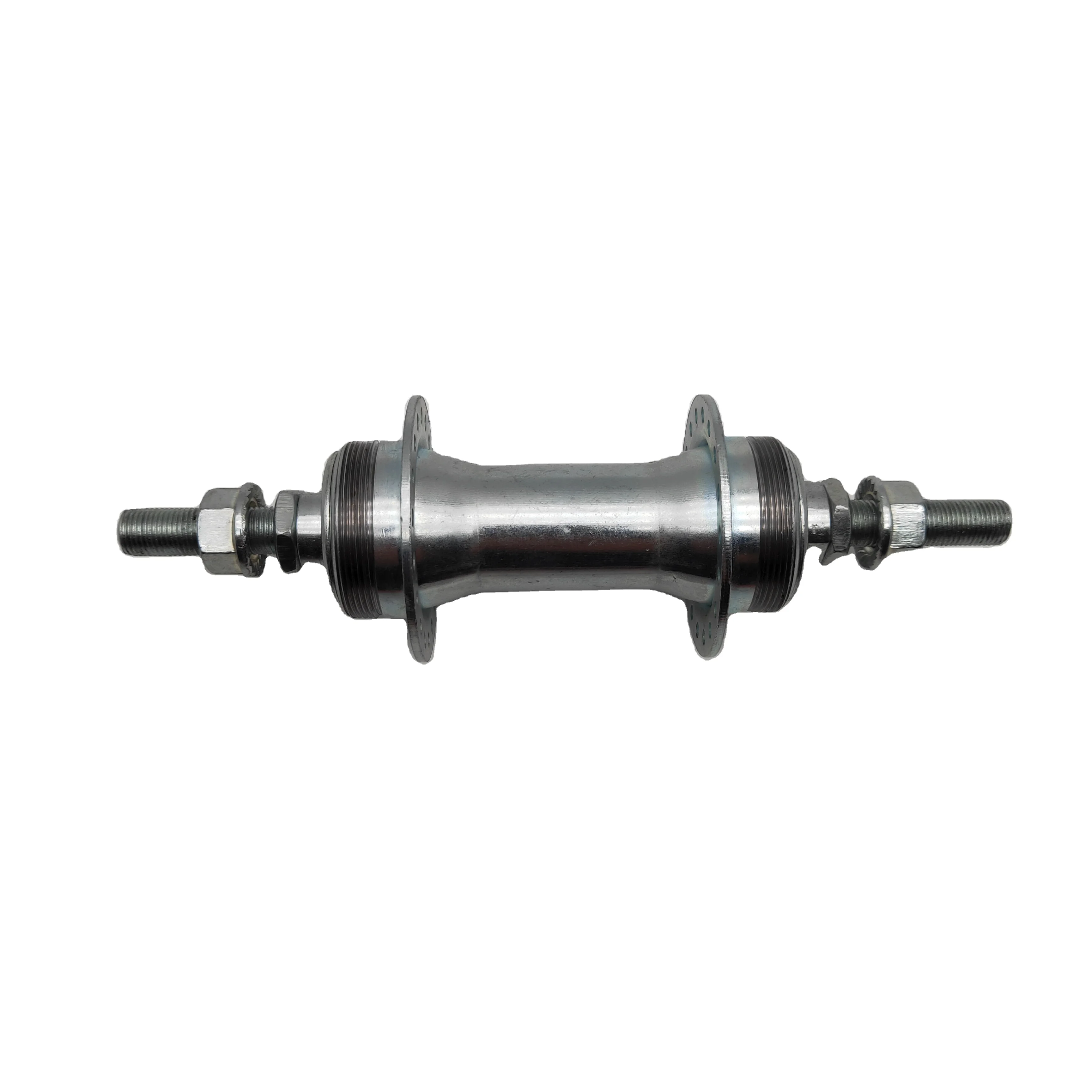 Bicycle Hub Front Rear Hubs 32 36H Bike Hubs Quick Release steel Black Silver Double turnbuckle surface galvanized Bicycle Parts
