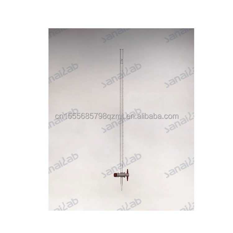 manufactory factory high quality hot selling  glass burette with glass stopcock laboratory burette
