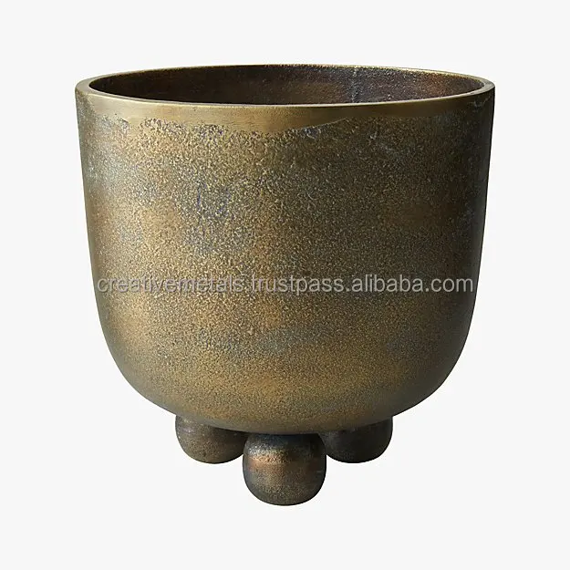 
Silver Metal Vase Galvanized Antique Vase Pitcher with Handle Vintage Jug Watering Can Farmhouse Style Decor for Home Garden 