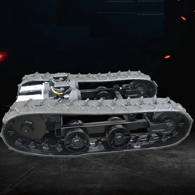Construction Machinery Accessories Agricultural Small Hydraulic Motor Driven Crawler Chassis