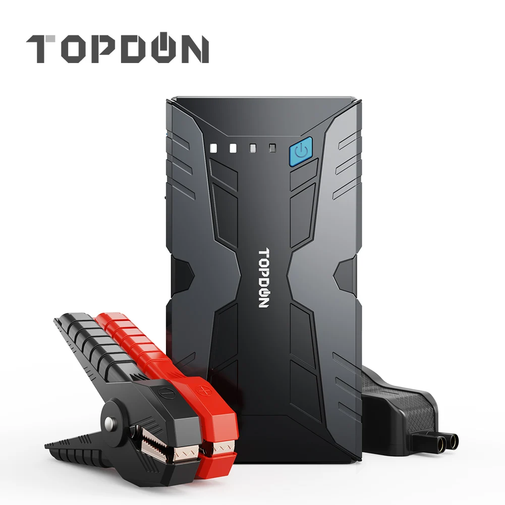  TOPDON VOLCANO1200 12 В литий-ионный аккумулятор автомобильный бустер пусковое устройство Автомобильное Портативное аварийное