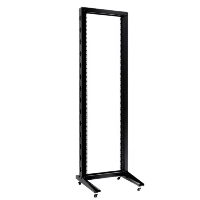 Bolein 19' Wholesales High Quality Single Open Racks 22U 27U 32U 37U and 42U 47U Open Frame Cabinet Rack