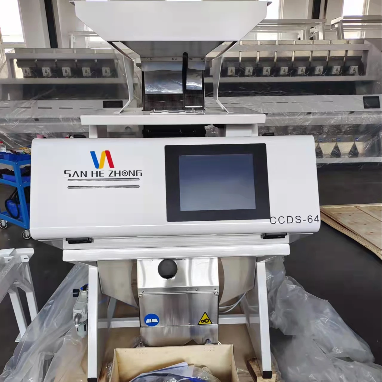 France Optical Seeds Sorter with High Efficiency FPGA Camera Processor for Seeds Optical Sorting CE Certified