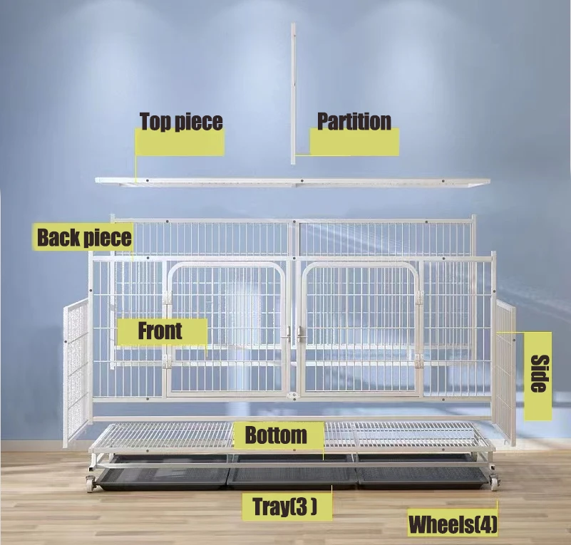 One layer cage for cat dog rabbit cage