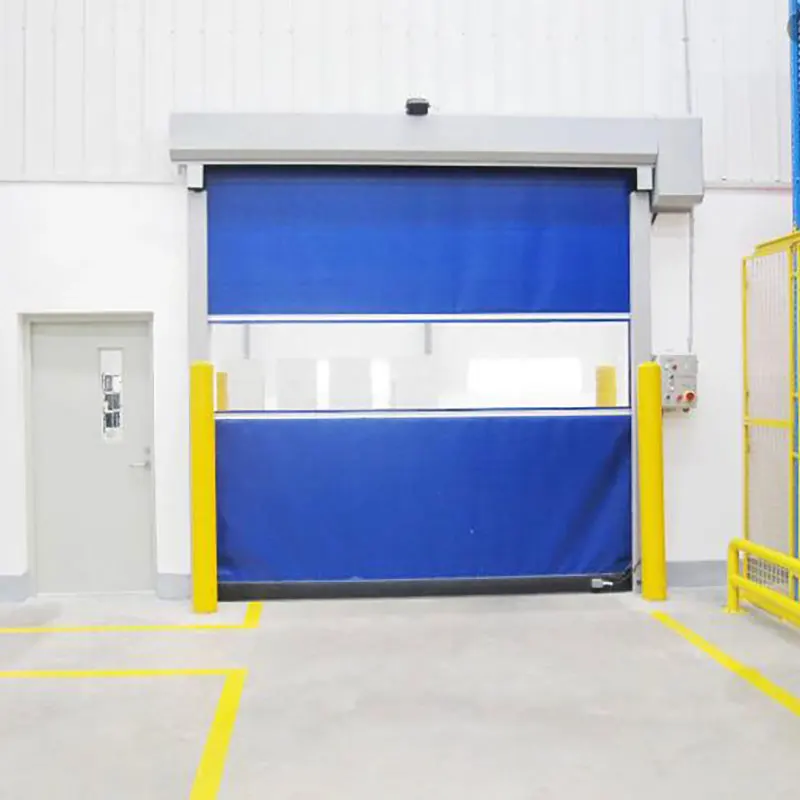 
Made in China Manufacturer Hot Selling Automatic Customized Size Plastic Rapid Rolling Shutter Door For industrial 
