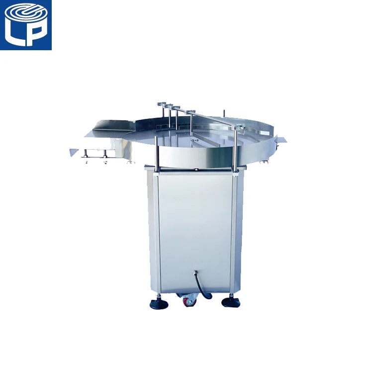 
Round accumulation table/Bottle unscrambler Bottle Sorting Machine /Round Bottle Turn Rotary 