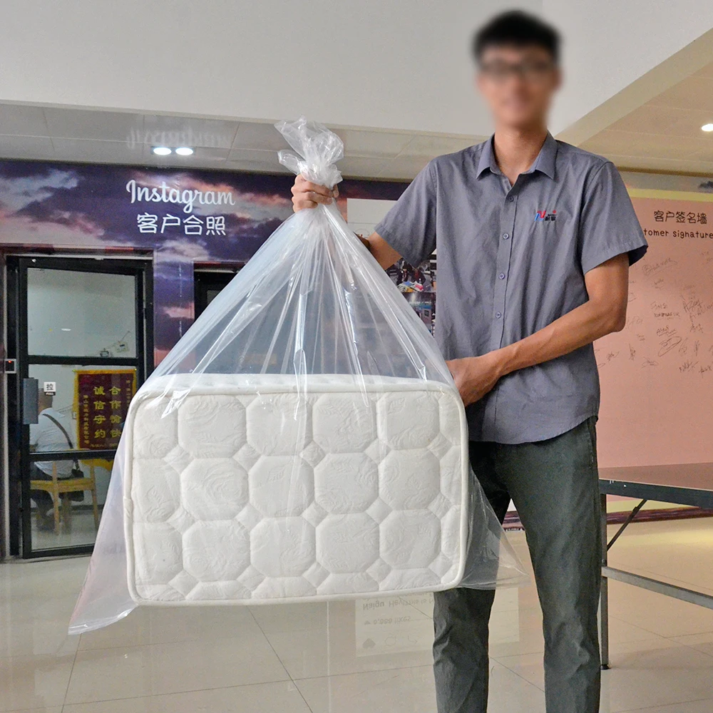 China NaiGu manufacture super large plastic ldpe Industrial  plastic bag for Shoes & clothing