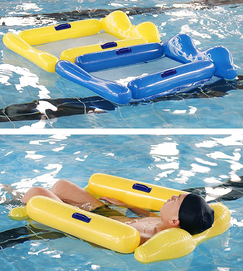 hot summer holiday adults beach toy eco-friendly PVC new shape pool floats soft comfortable lying inflatable water hammock