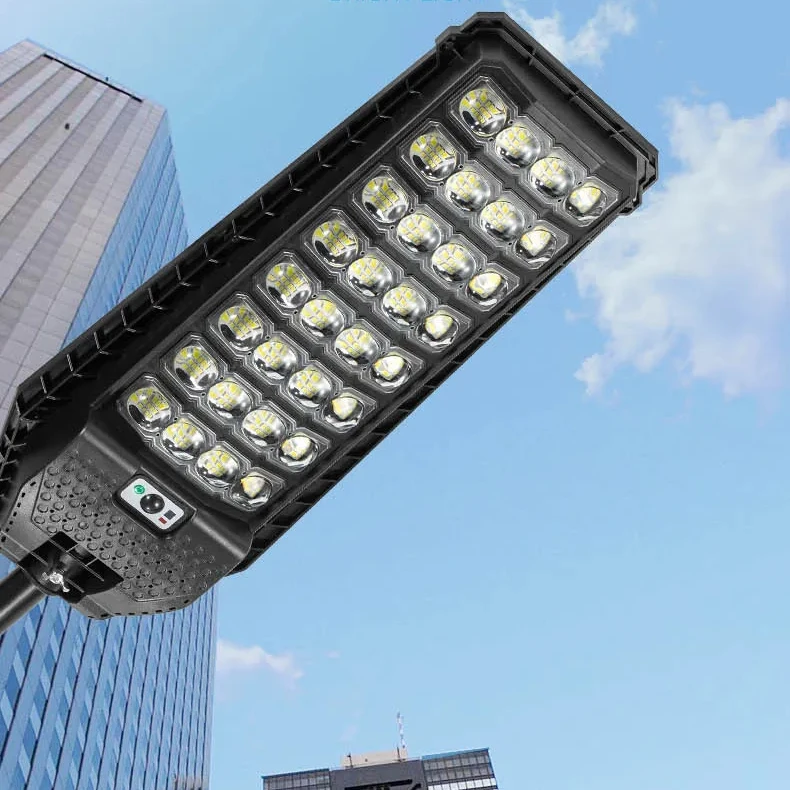 Outdoor Waterproof Remote Control High Lumens Luz De Calle 3 En 1 All In One Led Solar Street Light