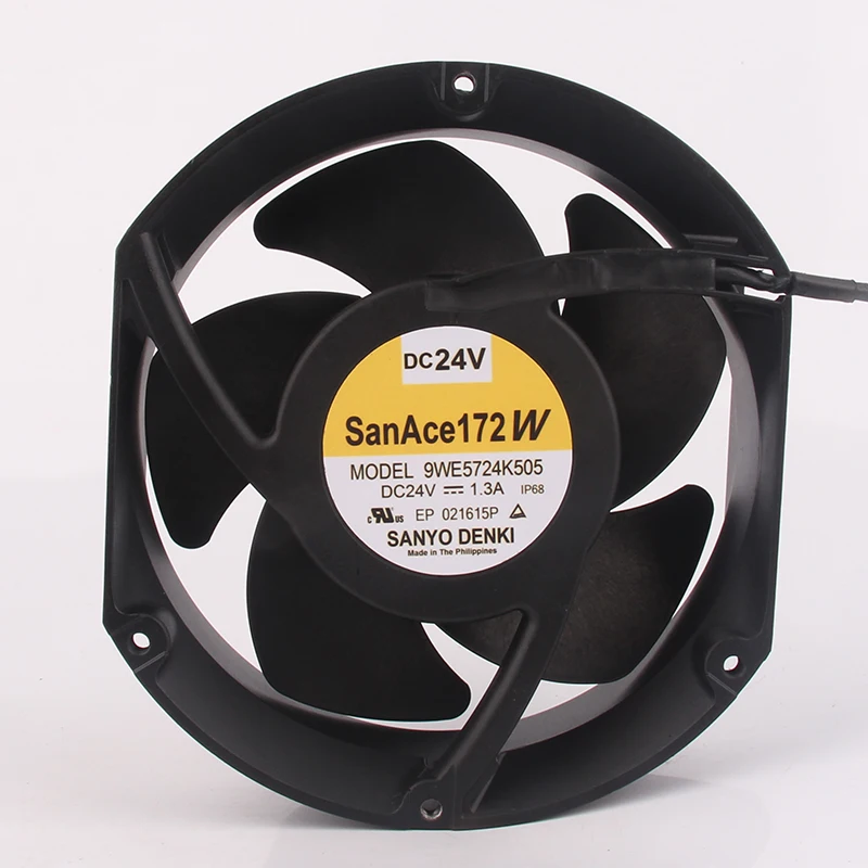 SANYO DC24V 1.3a EC AC 17251 17 см 175x150x50 мм инвертор водонепроницаемый прецизионный вытяжной вентилятор с двумя шарикоподшипниками 9WE5724K505 охлаждающий вентилятор