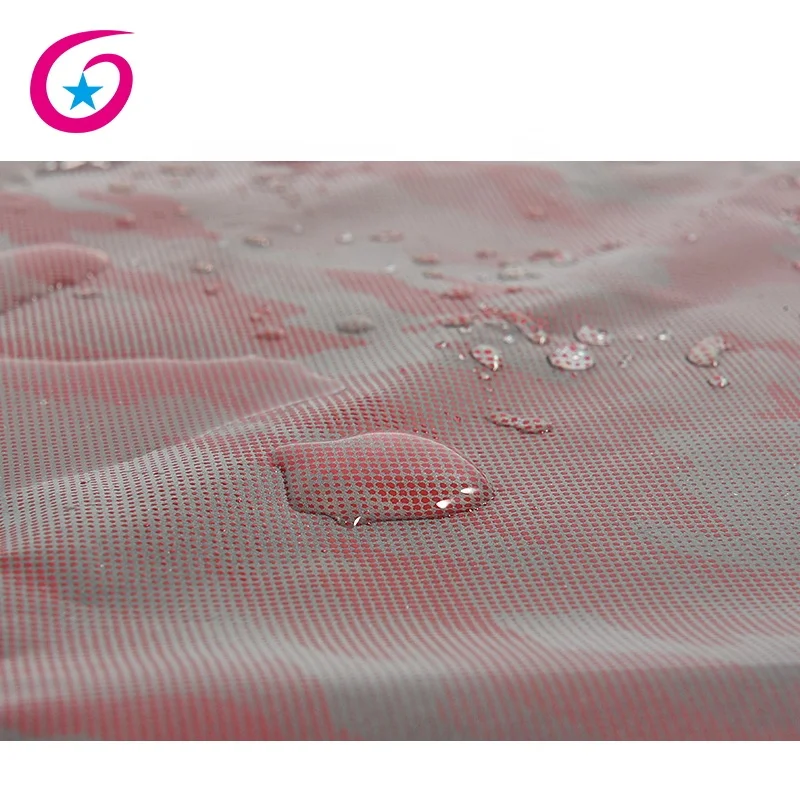 Good quality nylon camouflage printed waterproof oxford fabric for backpack