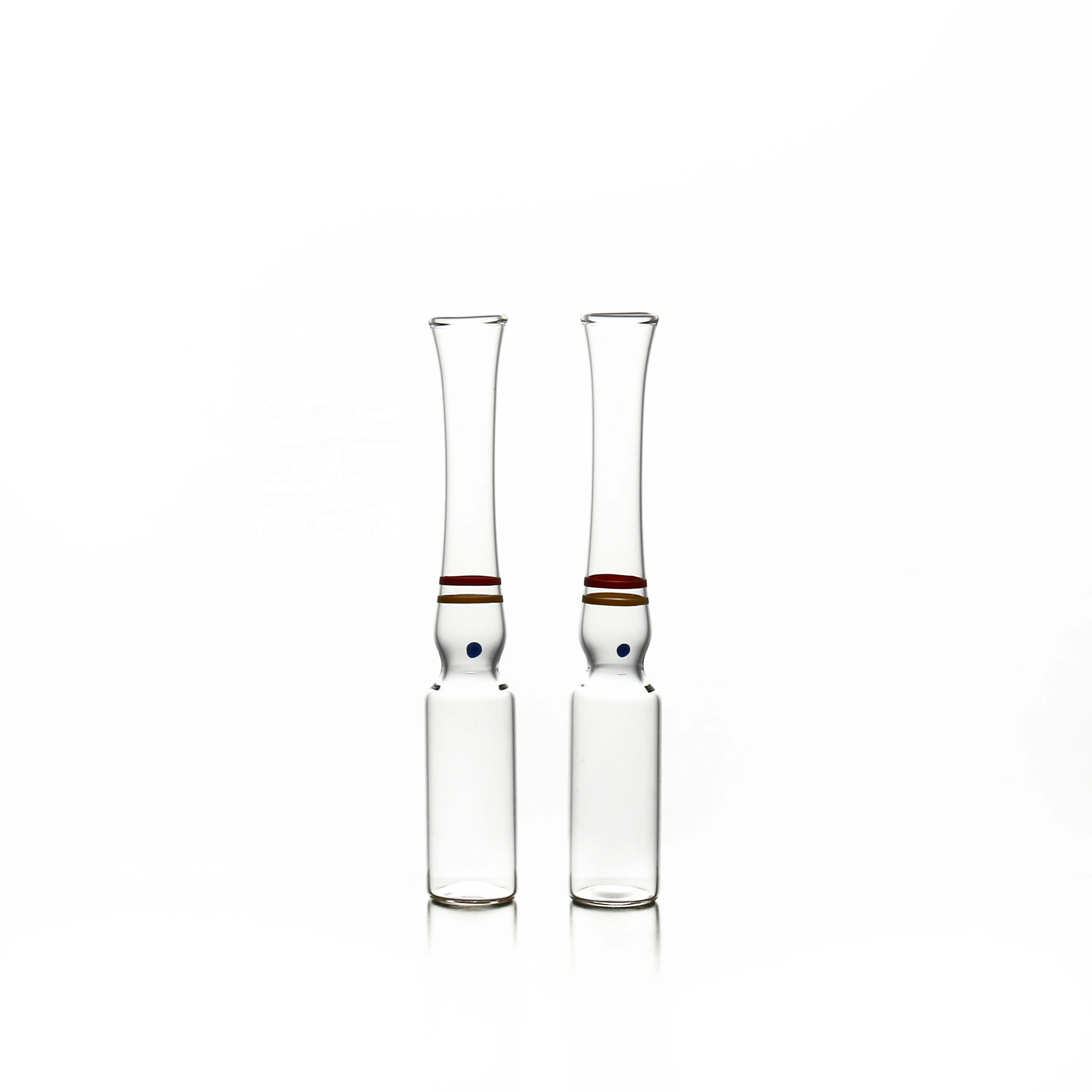 Medical glass ampoules of 1ml to 10ml ISO Form B for vaccine injection