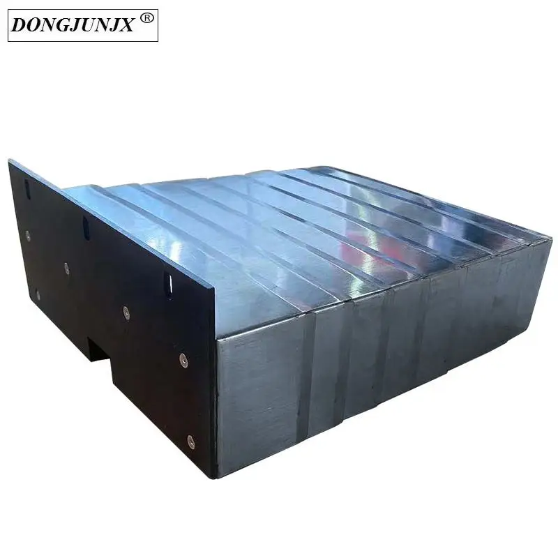 Hot Sale Flexible PVC Nylon Accordion Flat Bellow Covers for CNC Machine