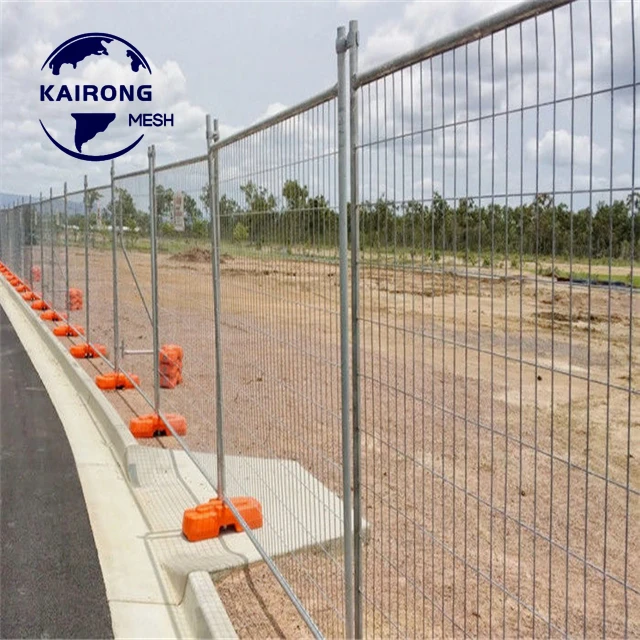 Free Sample Provided Welded Galvanized Temporary Fence Mobile Temporary Fence