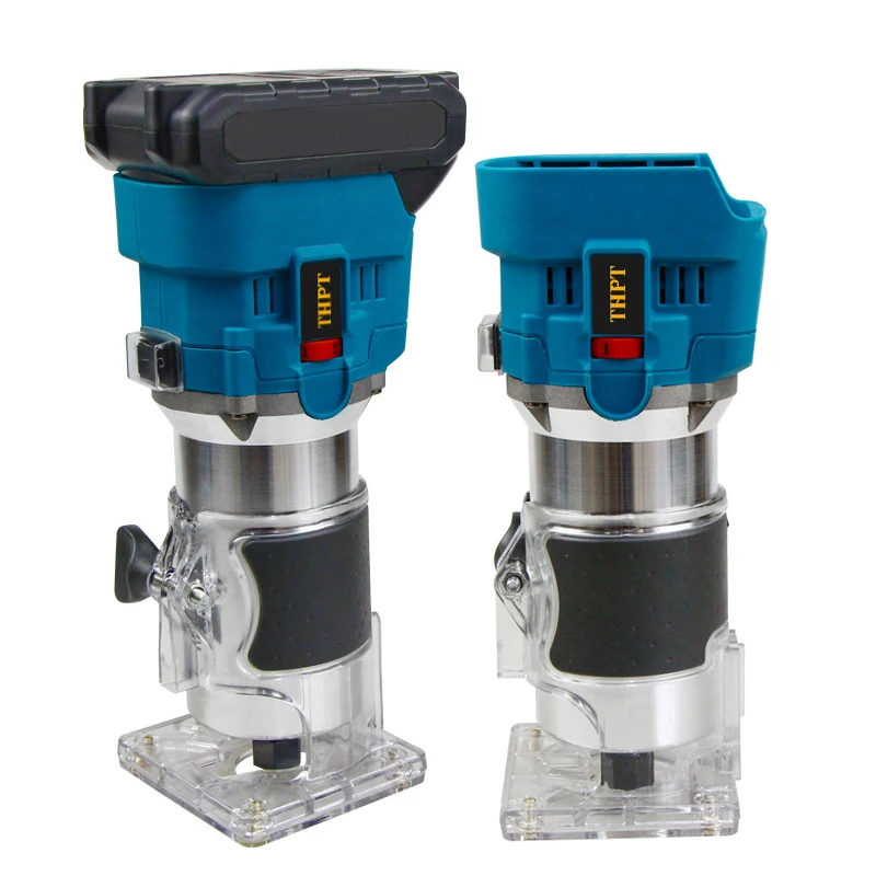 1200rpm Lithium Battery Charging Hand Router Cordless Normal Wood Trimmer Router Machine