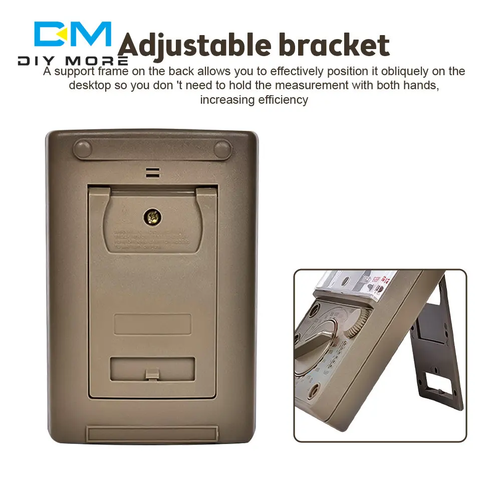 KH965 Analog Multimeter Universal Meter Pointer Display Electrical Tester AC DC Voltage Current Resistance With Test Pen Buzzer