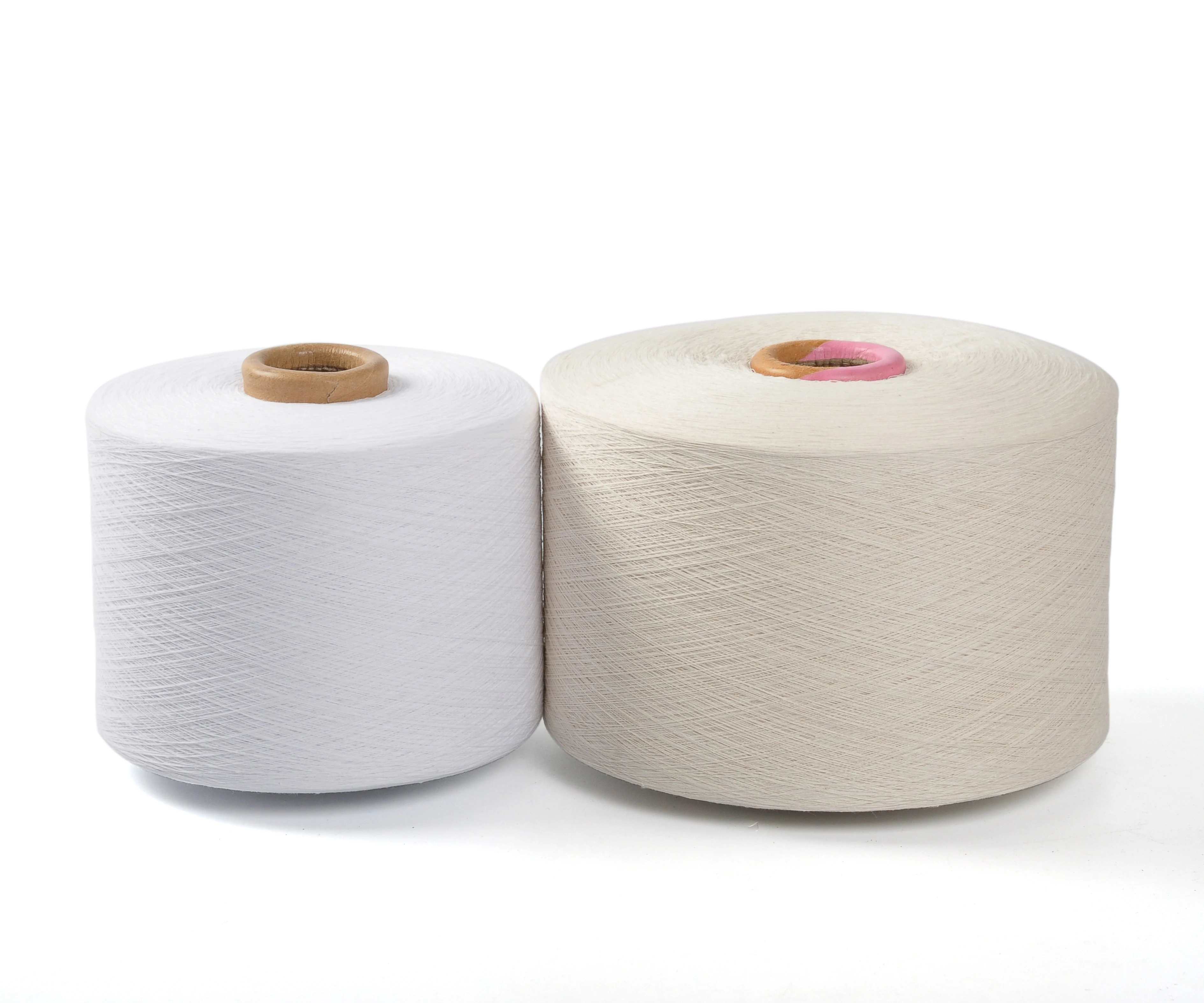 High Stretch Dope Dyed Recycled Polyester Cotton Yarn Regenerated Dty Price Yarn For Knitting Shoes Upper