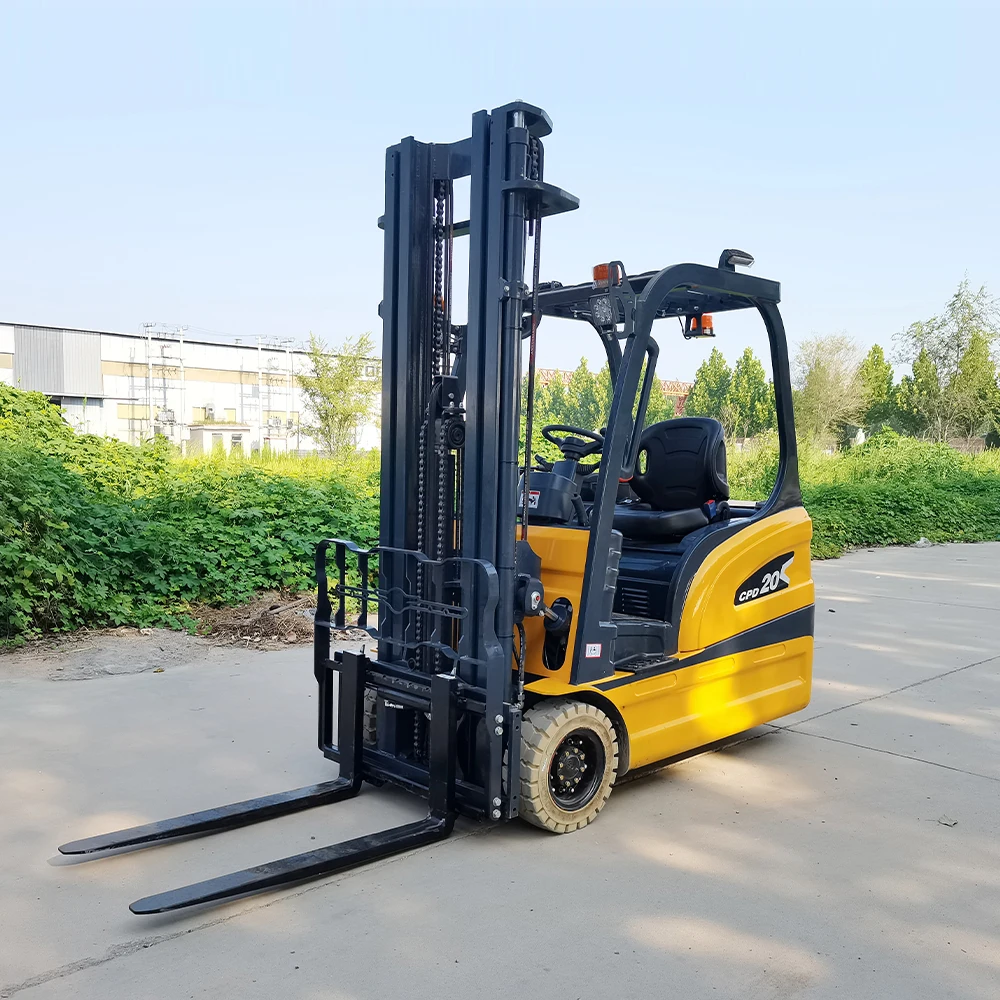 Qilu Chinese Factory 2000KG Electric Forklift Full Electric Forklift On Sale