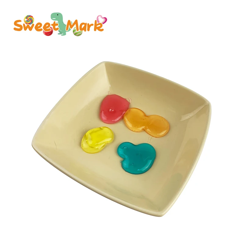 Assorted fruit flavored Snake syrup candy jam candy