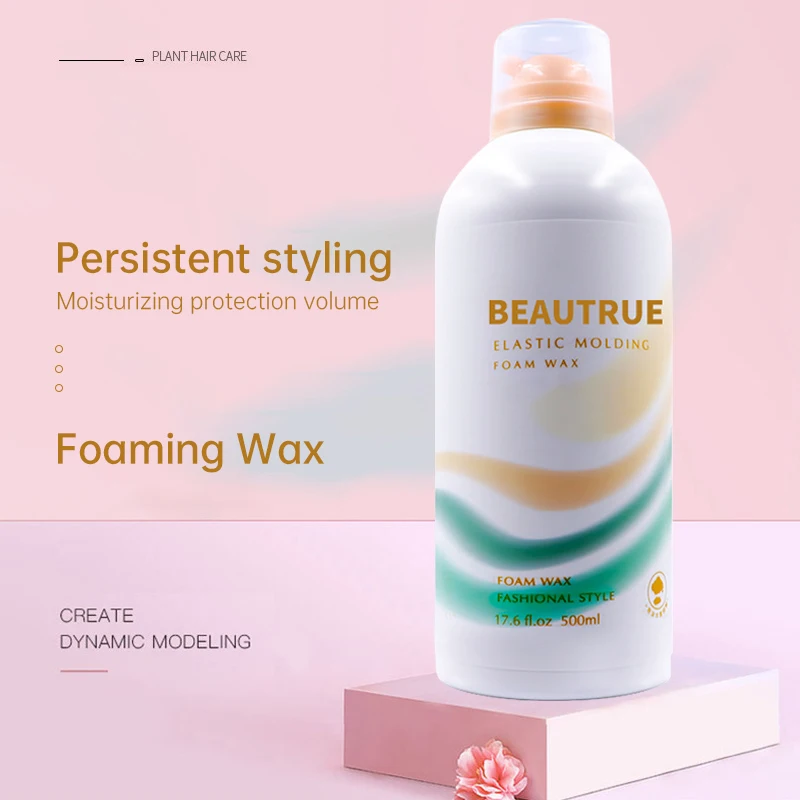 Private Label Braids Hair Natural Hair Alcohol Free Persistent Styling Hair Mousse Styling Foam