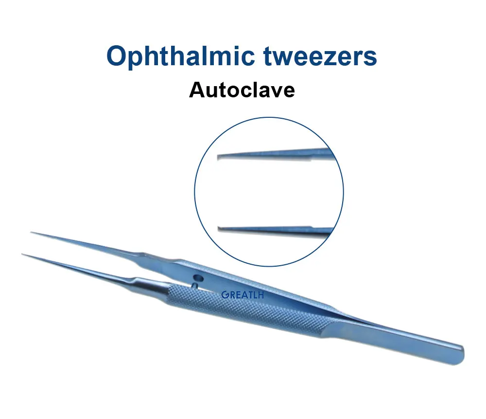 autoclavable ophthalmology instruments medical Ophthalmic Tweezers surgical clamps medical scissors