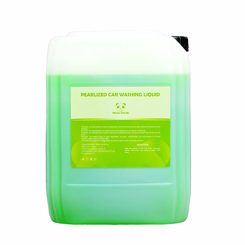 Wholesale CLEAN PANDA 1 GAL car washing shampoo car washing materials cleaning cleaner products para lavar autos