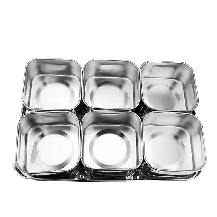 professional factory good quality restaurant spice rack square spice jar candy buffet jar