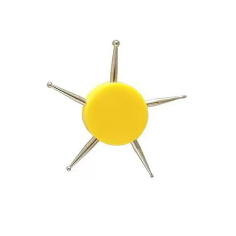 6 Head Nail Art Dotting Tools Disc Nail Drill Point Nail Tools Dot Painting Tools Pen DIY Art