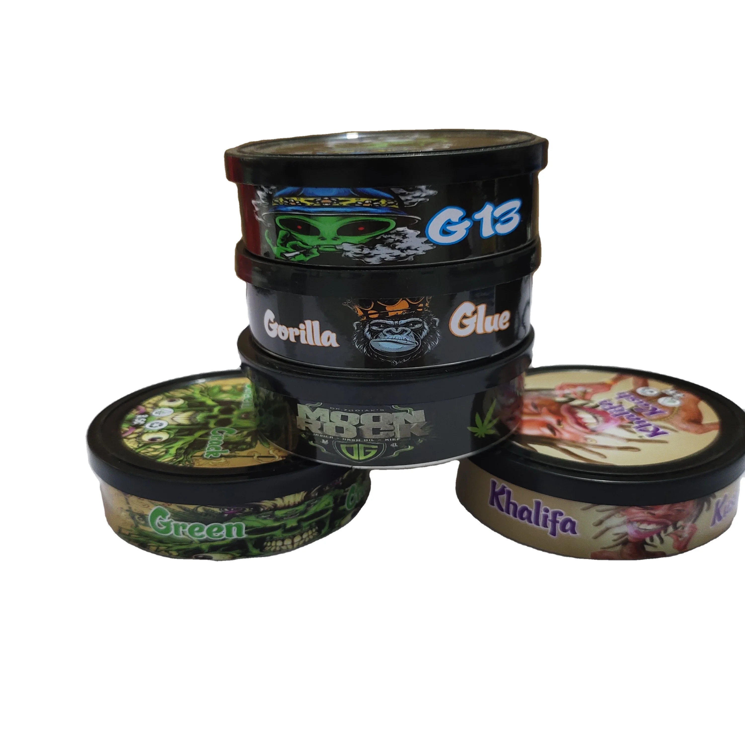 100ml 3.5g pressitin tuna tin cans for weed cans