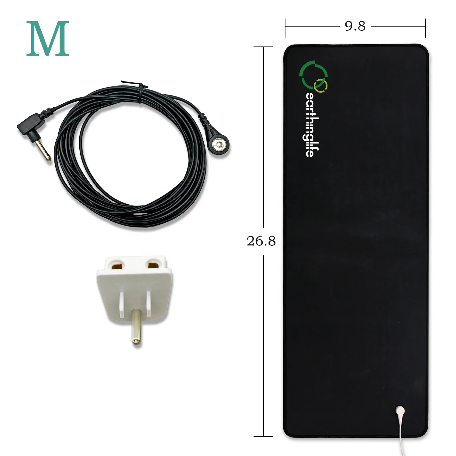 Dropshipping Improve Energy,Grounding Leather Rubber Desk Mouse Pad Earthing Mat Sleep 5MM Thick Conductive For Body Recover
