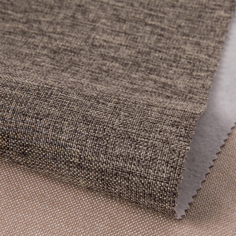 Thickened high-grade seamless linen wallpaper silver wire simple modern solid color bedroom living room project hotel wall cloth