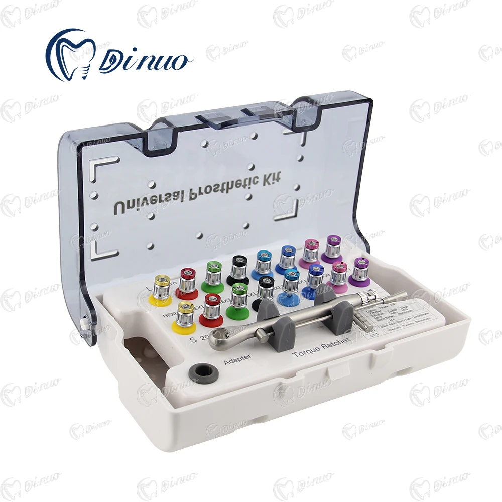 Dental Instrument Implant Screw Driver Kit Universal Torque Wrench