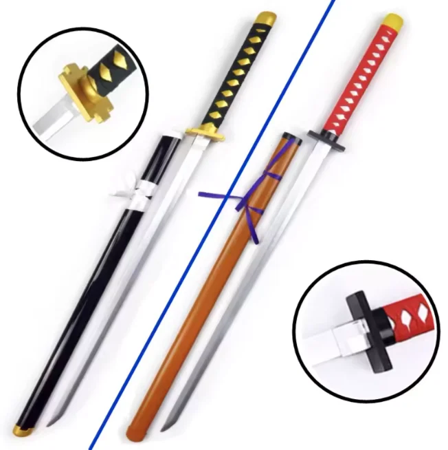 102cm Jujutsu Kaisen Anime Sword Katana Toy Anime Party Cosplay Props Miwa Kasumi Okkotsu Yuta Wooden Katanas