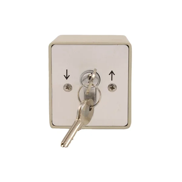 Waterproof shutter key switch for open and close rolling shutter