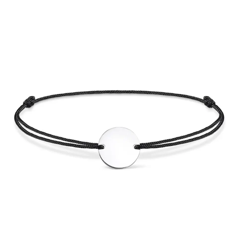 Personalized Custom Baby Name Date of Birth Bracelet New Born Baby Shower Gift Engraving Letter Stainless Steel Macrame Bracelet