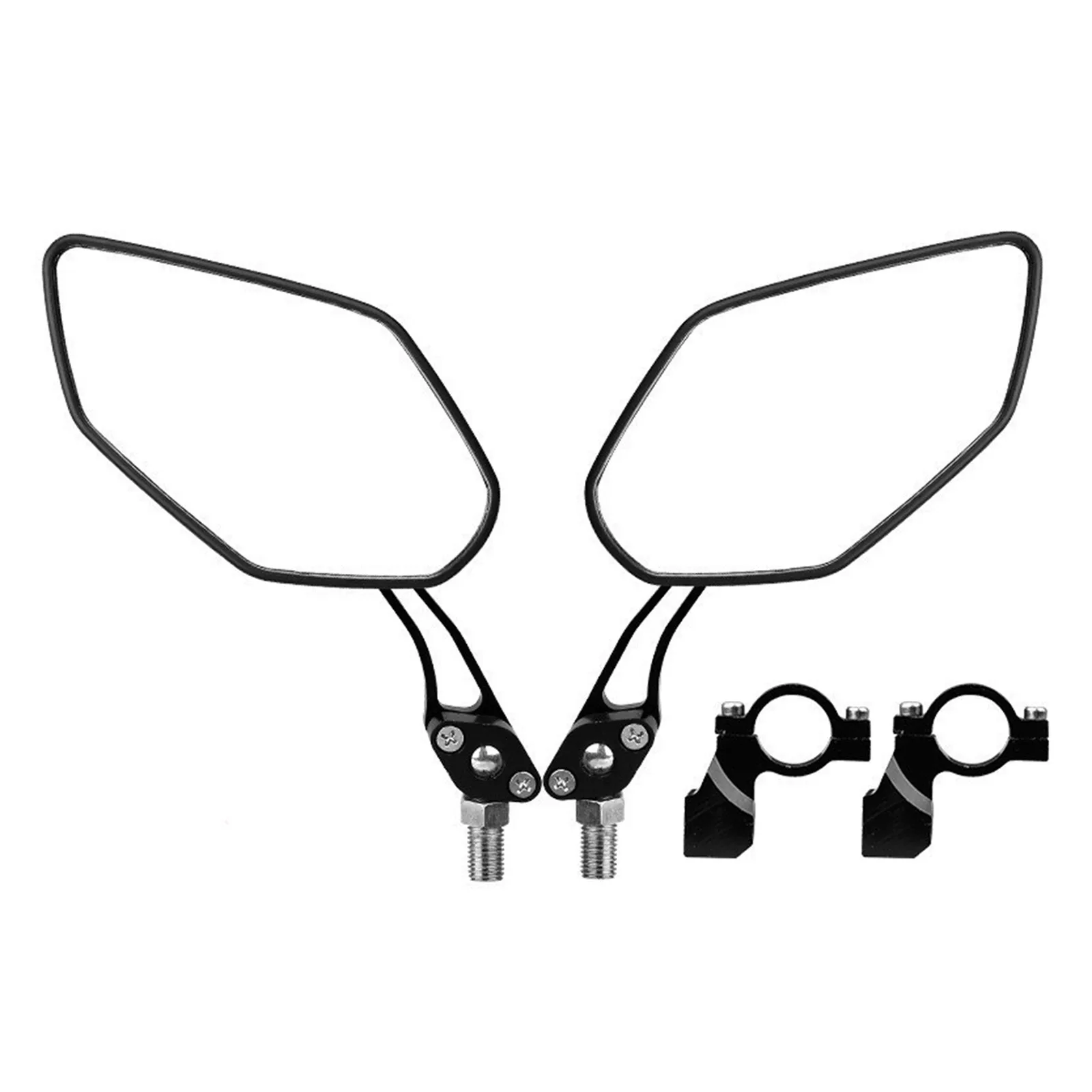 Зеркало заднего вида для горного и дорожного велосипеда с углом поворота 360 градусов, 1 пара