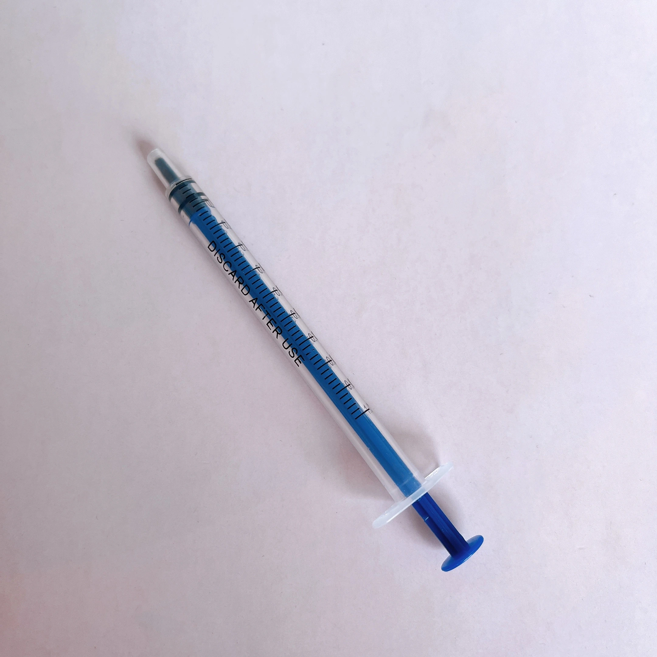 1ml syringes Disposable hypodermic injection syringe with needle without needle