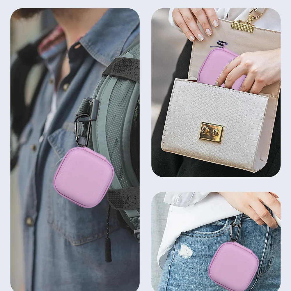 Buweilian Customizable EVA Factory Bluetooth Earphone Bag Waterproof Dustproof Storable Data Cable Case with Unique Pictures