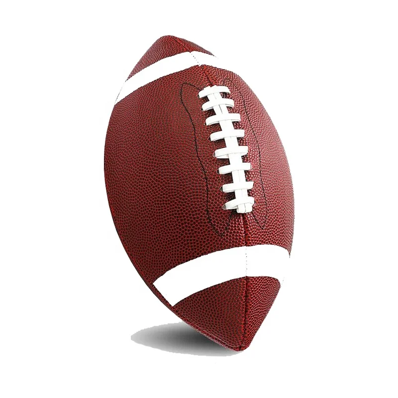 New Rugby Custom Logo Size 9 Leather PU American Football Professional Rugby Wholesale Training tournament