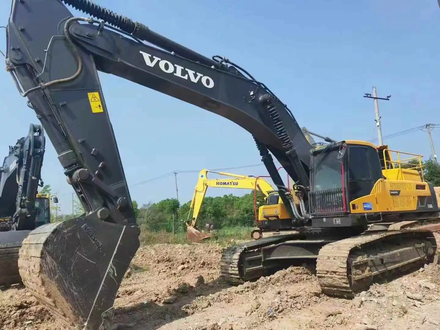 Popular Excavator Second Hand Excavator Original Sweden VOLVO EC480D Used Construction Digger Machinery Hydraulic Crawler
