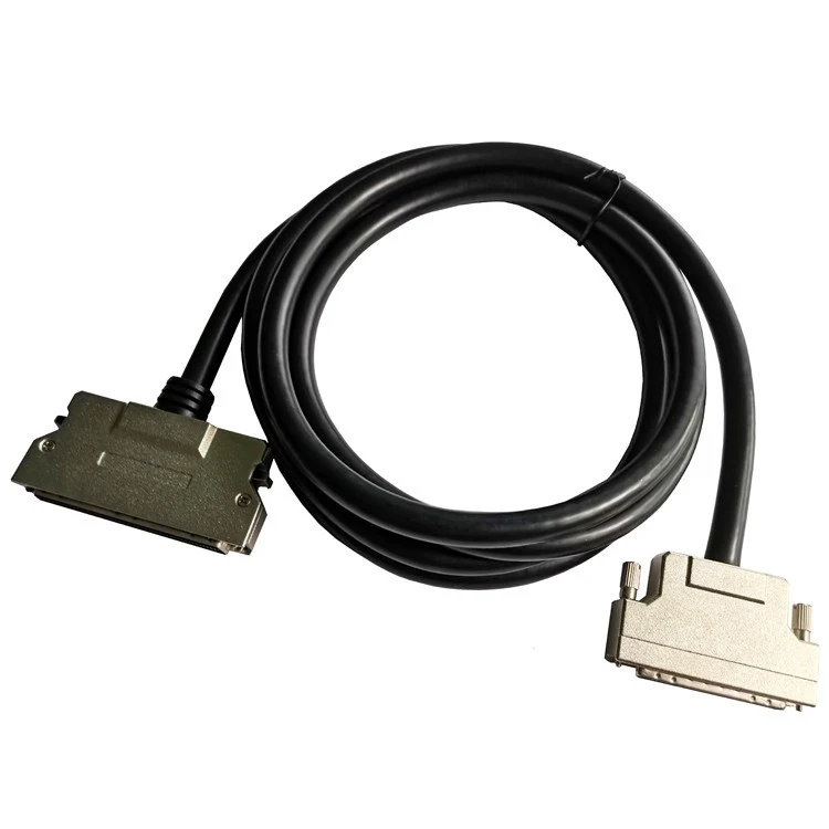 whole sale 68 ways HD68 pos female connector to DB68 pin female connector SCSI-III Shielded Cable
