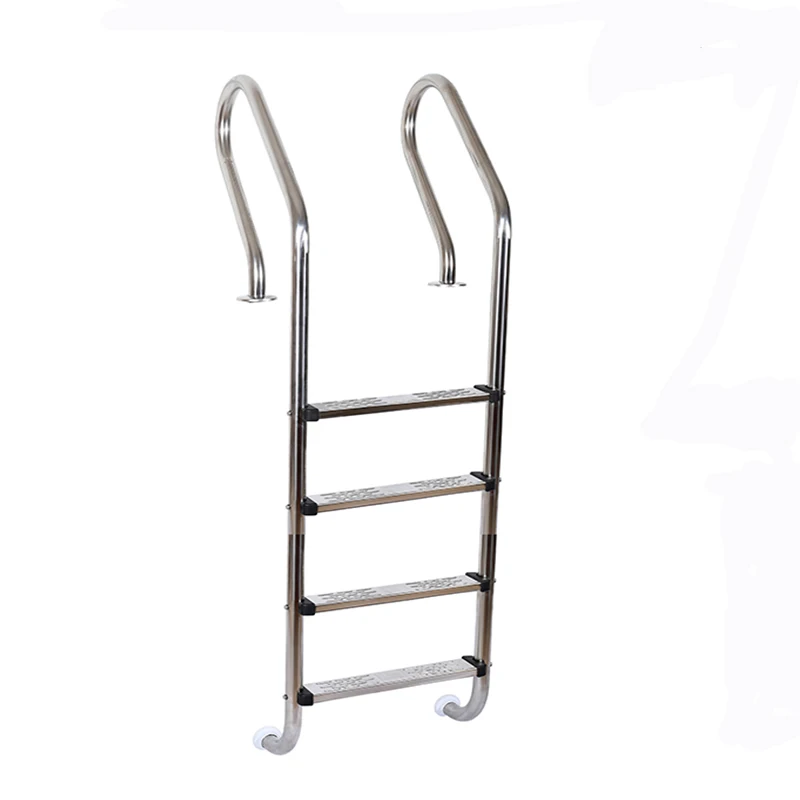 Home Swimming Pool Ladder with Thickened 304 Stainless Steel Armrest Escalator Design for Easy Accessibility