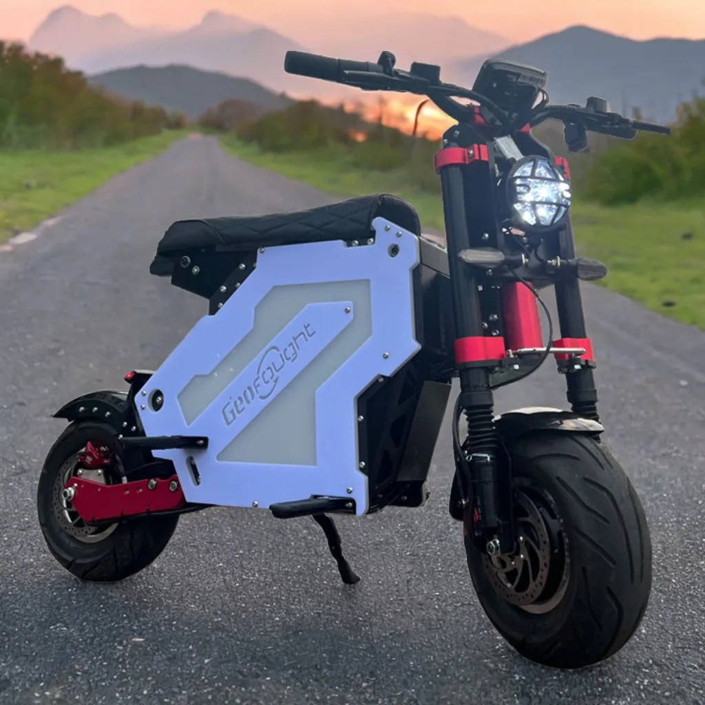 72V 10000W 15000W Molo 5 Seated E Bike Scooter Adults 60V 7000W Dual Motor Off-Road 13/14Inch Seated Big Wheel Electric Scooter