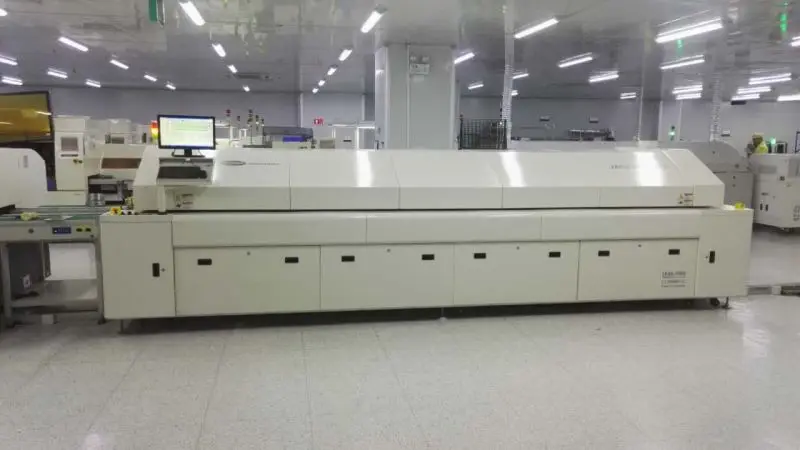 Factory direct sales R10+4 Ten- Zone Lead-Free Hot Air SMT Reflow Soldering Machine New Automatic  for SMT production line