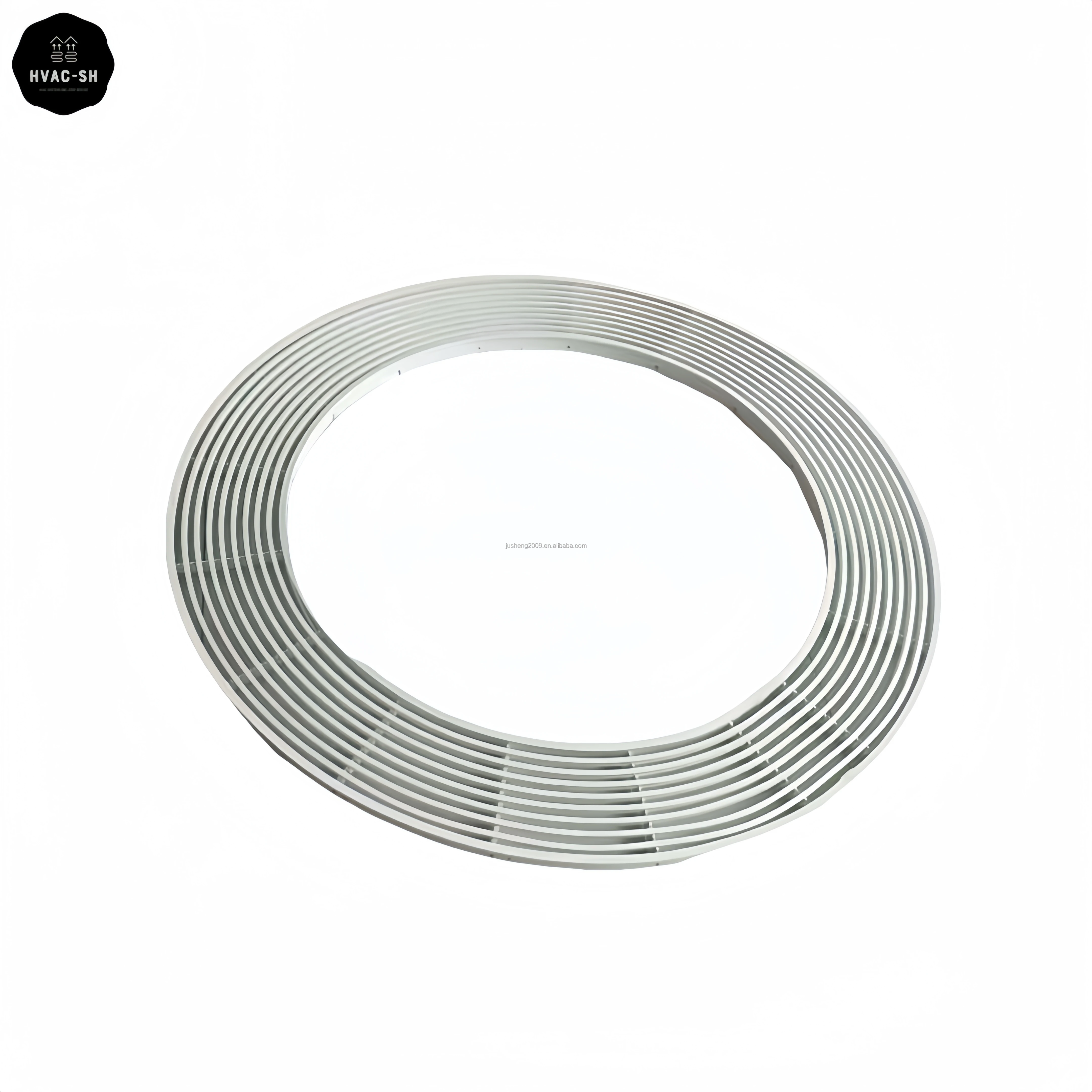 The circular air grill villa in Shanghai, China is made of aluminum exhaust for Ventilation Diffuser Size Customized Factory